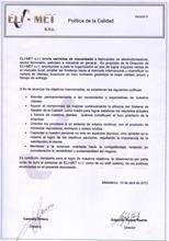 Politica de la Calidad V0